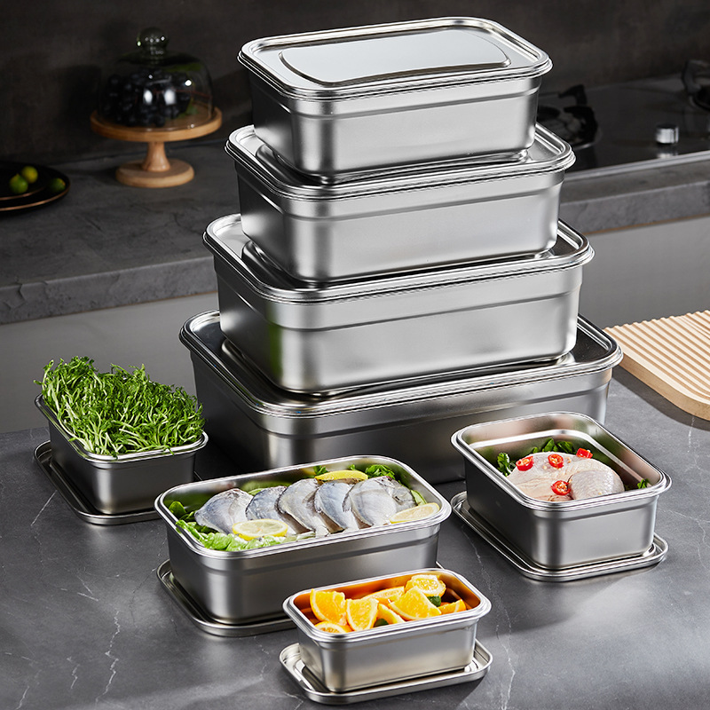 Meal Prep Lunch Boxes - Изоляционный Ланч-бокс из нержавеющей стали 304,