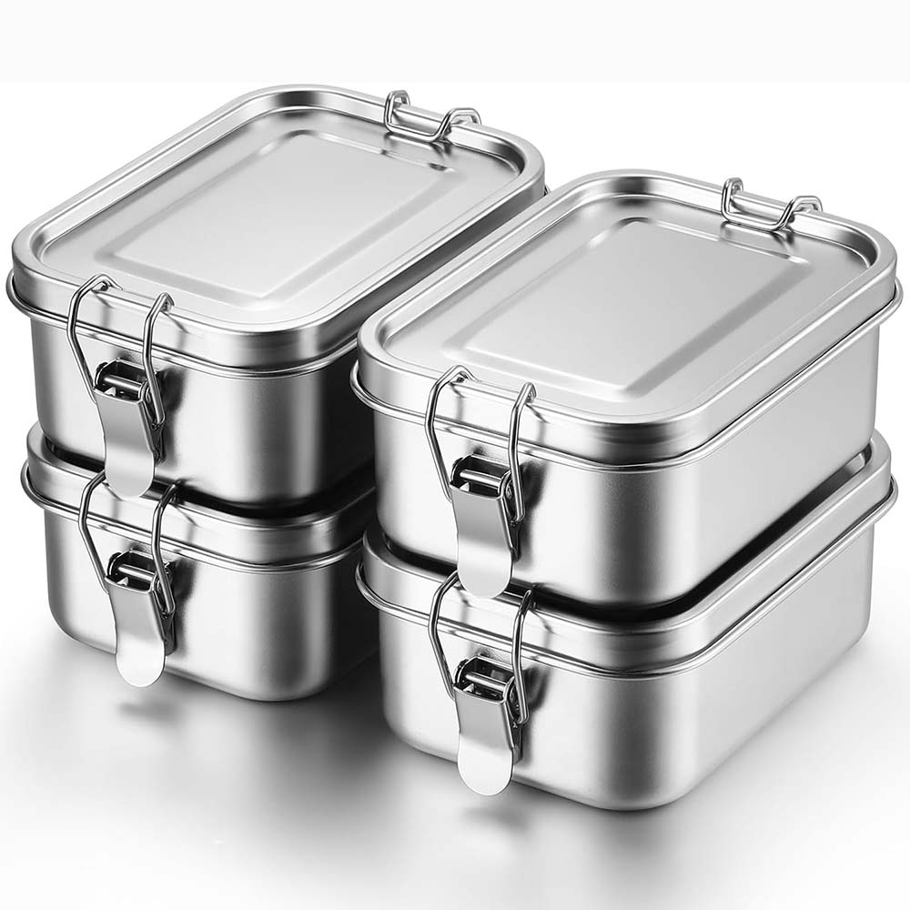Meal Prep Lunch Boxes - 4 шт., коробка для бенто из