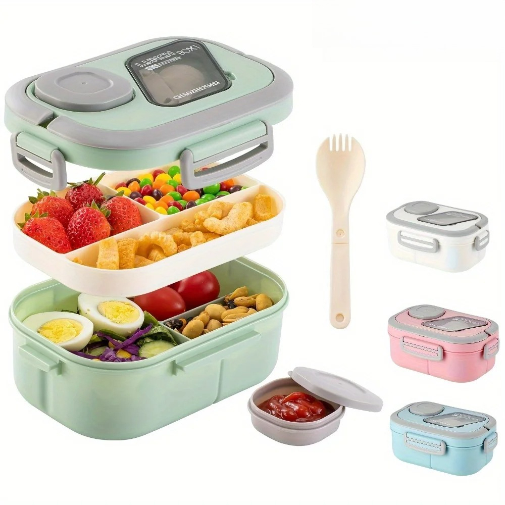 Salad Container Jar - Ланч-бокс Bento, контейнер для салата, большая