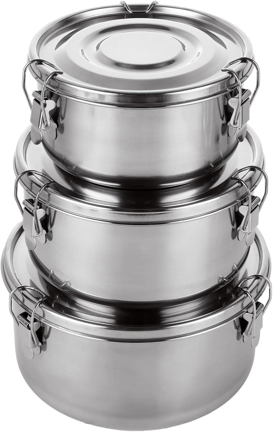 Stainless Bento Box - QTLCOHD 3 шт. контейнеров для хранения