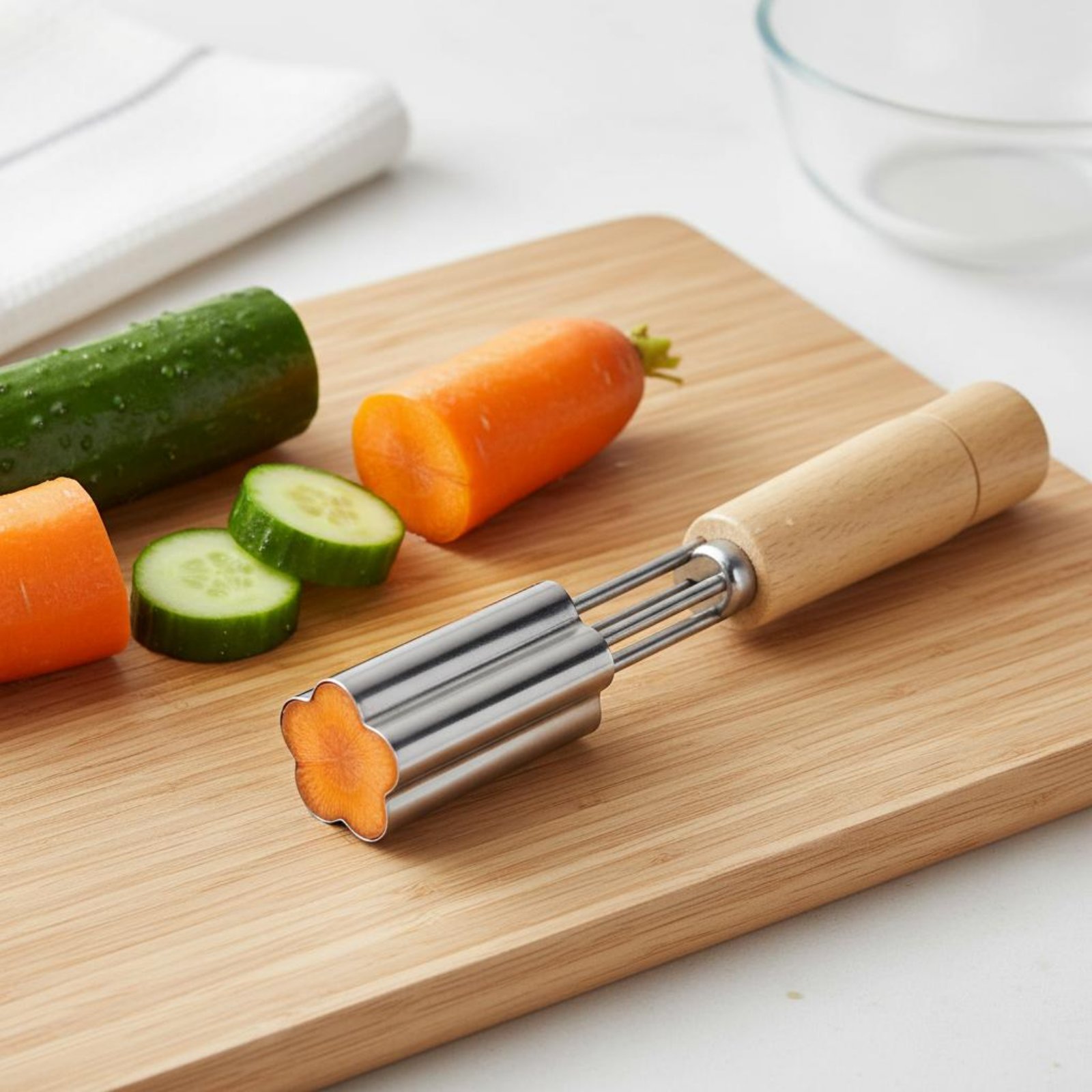 Stainless Bento Box - Многофункциональный пресс для теста из нержавеющей