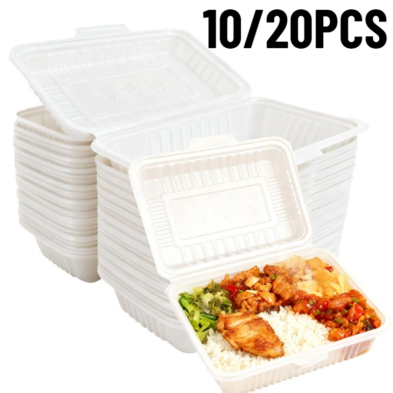 Salad Container Jar - 10/20 шт. одноразовые ланч-боксы, пластиковые салаты,