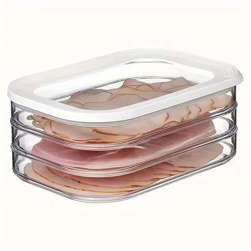 Трехслойный контейнер для хран – обзор и цена Meal Prep Cold Lunches