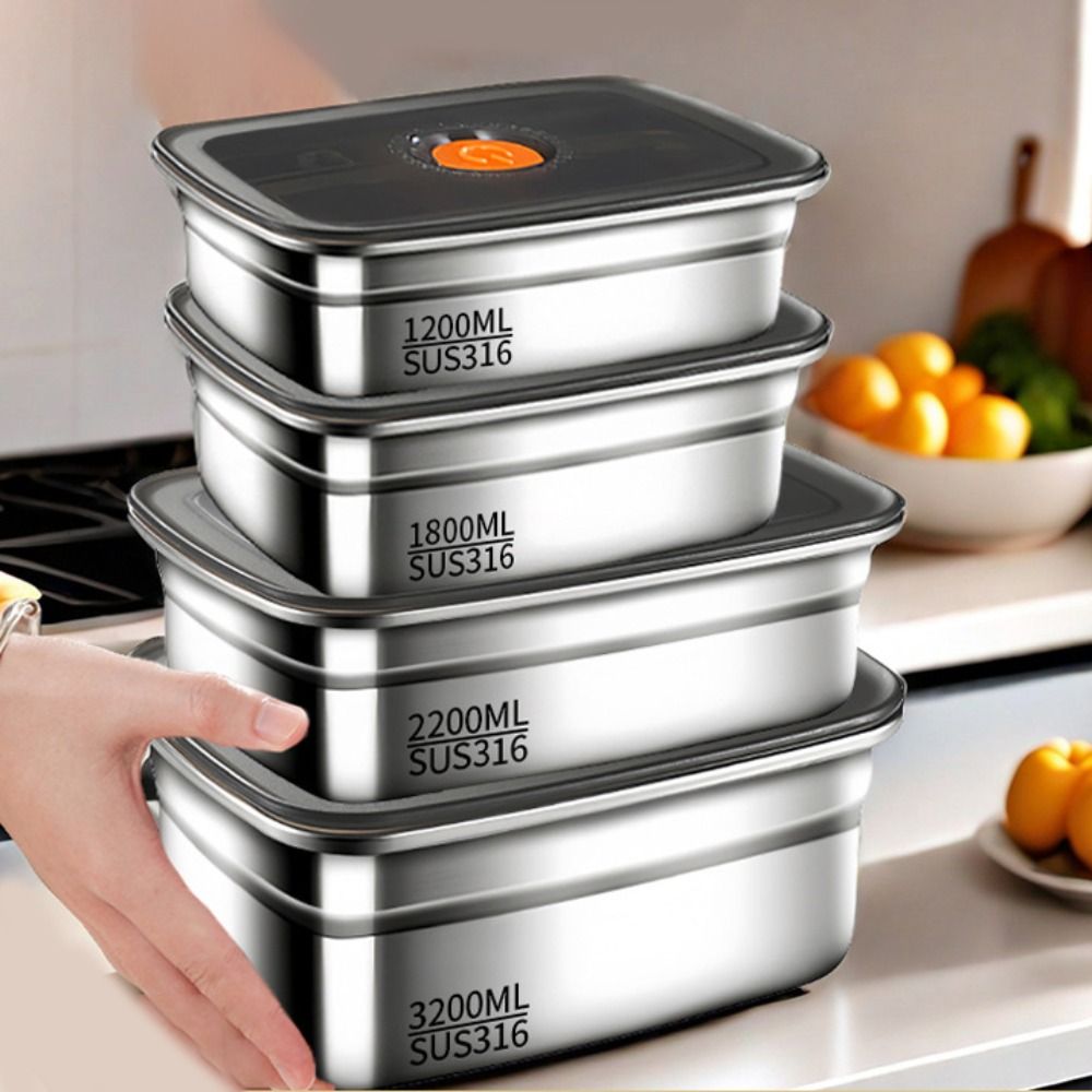 Нержавеющая сталь Кемпинговый  – обзор и цена Meal Prep Lunch Boxes