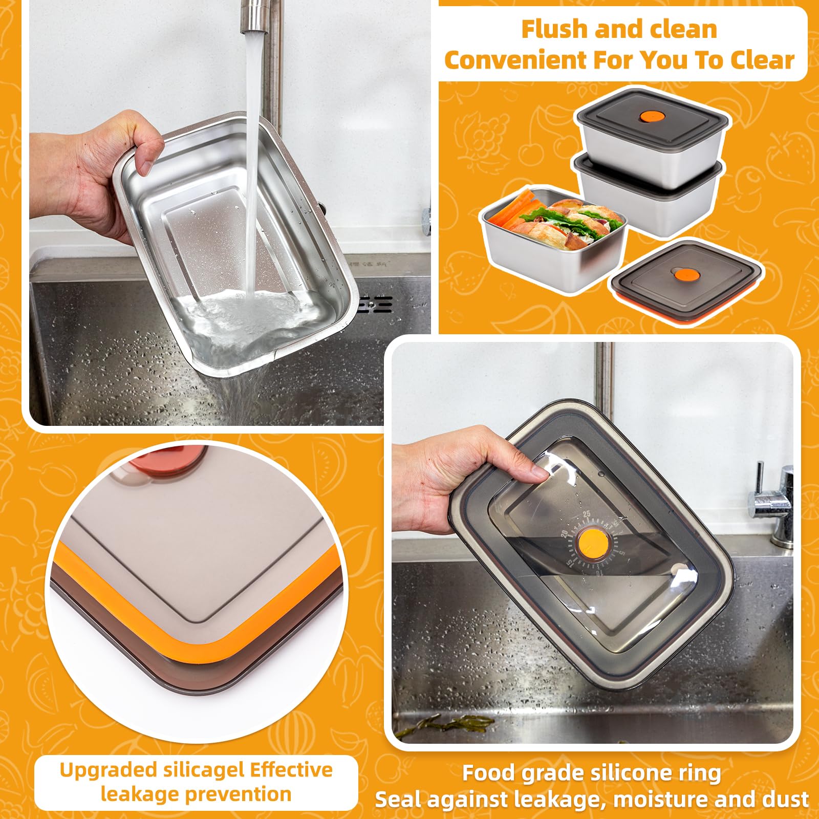 Нержавеющая сталь Кемпинговый  – обзор и цена Stainless Bento Box