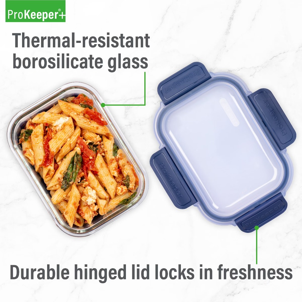 Стеклянный контейнер для хране – обзор и цена Meal Prep Lunch Boxes