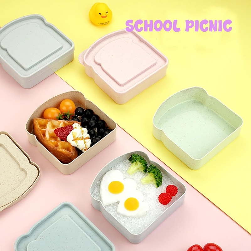 1/4 шт., контейнер для сэндвич – обзор и цена Meal Prep Lunch Boxes
