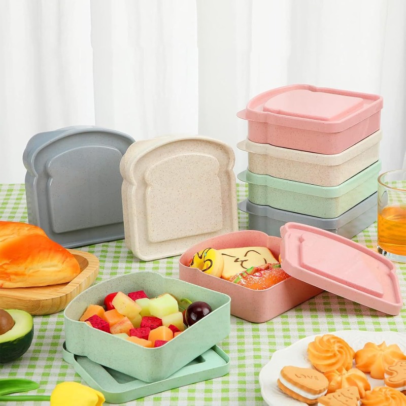 1/4 шт., контейнер для сэндвич – обзор и цена Meal Prep Lunch Boxes