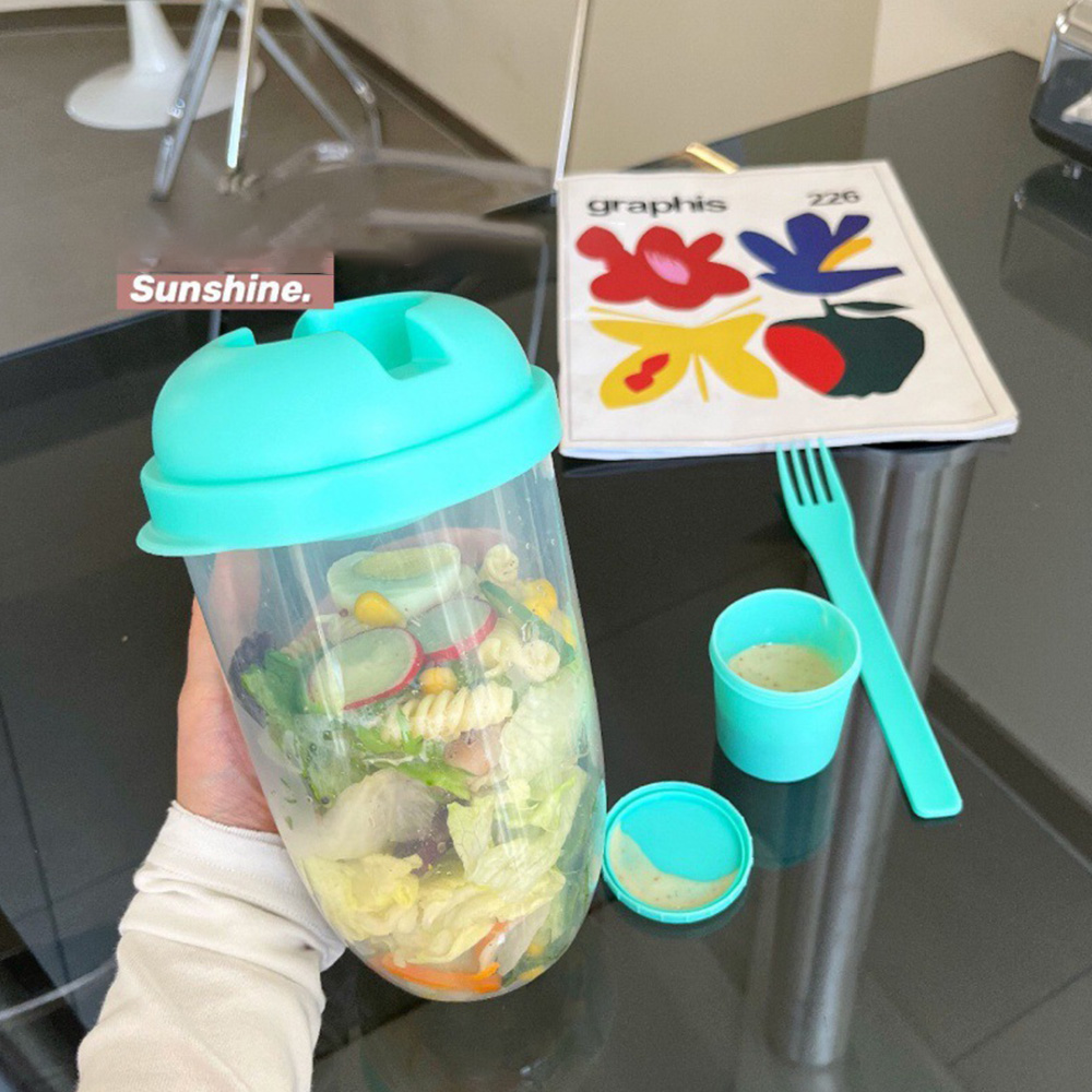 1 шт. Белый/Зеленый портативны – обзор и цена Salad Container Jar