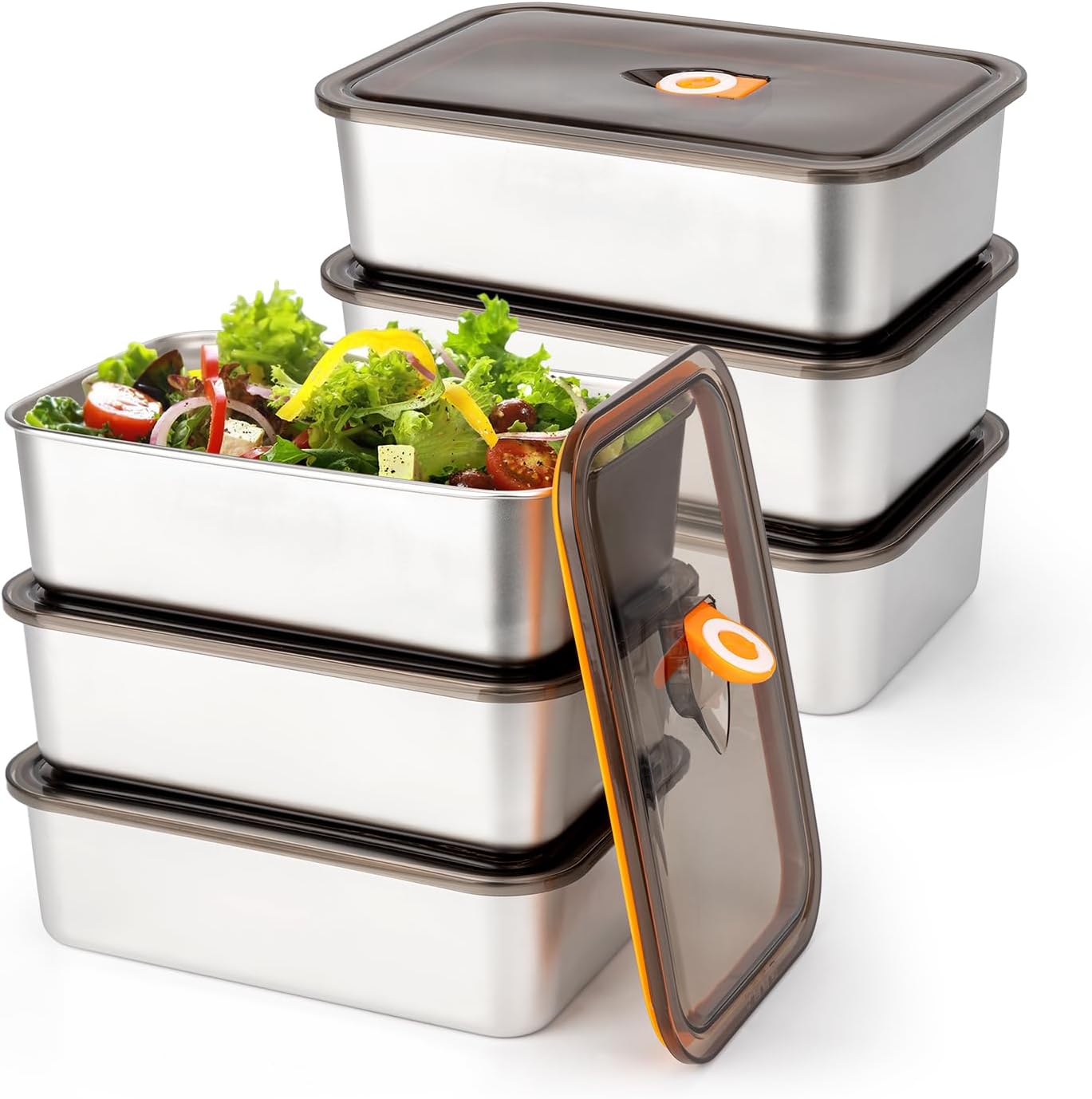 Набор из 6 контейнеров для хра – обзор и цена Meal Prep Lunch Boxes