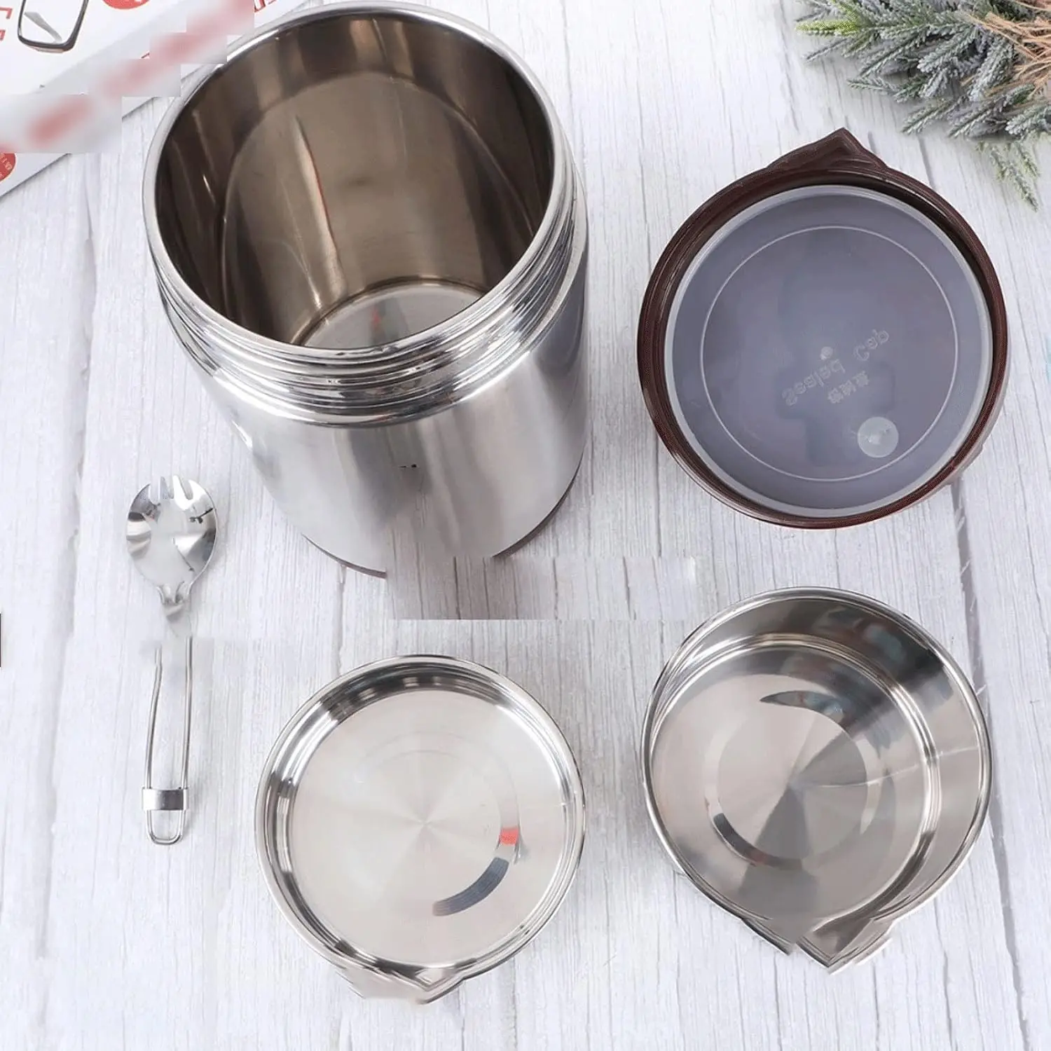 Ланч-бокс для взрослых, большо – обзор и цена Stainless Bento Box