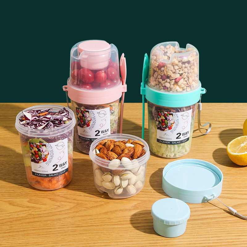 Чашка для овсянки для салата,  – обзор и цена Meal Prep Oatmeal