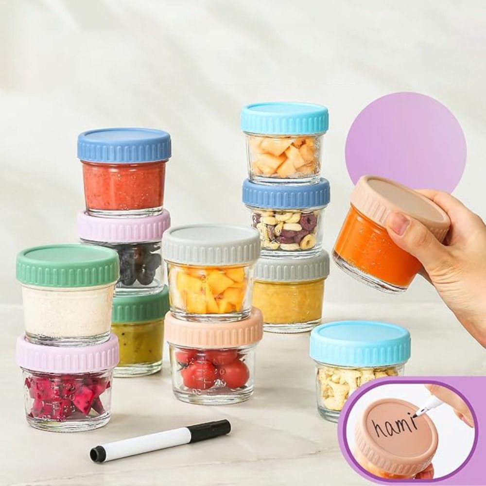 6 шт., стеклянная банка Mason  – обзор и цена Salad Container Jar