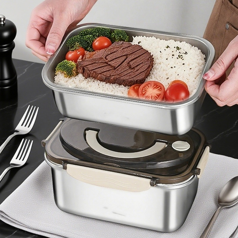 Большой ланч-бокс из нержавеющ – обзор и цена Stainless Bento Box