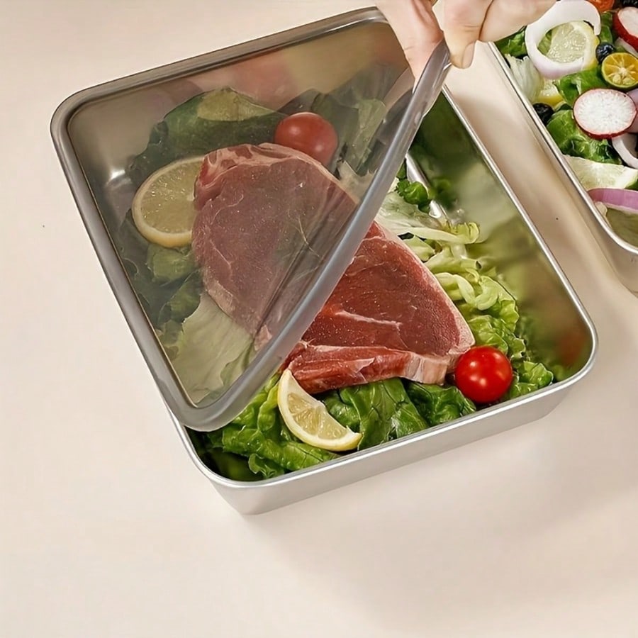 6 шт. (3 коробки + 3 крышки) Н – обзор и цена Meal Prep Lunch Boxes