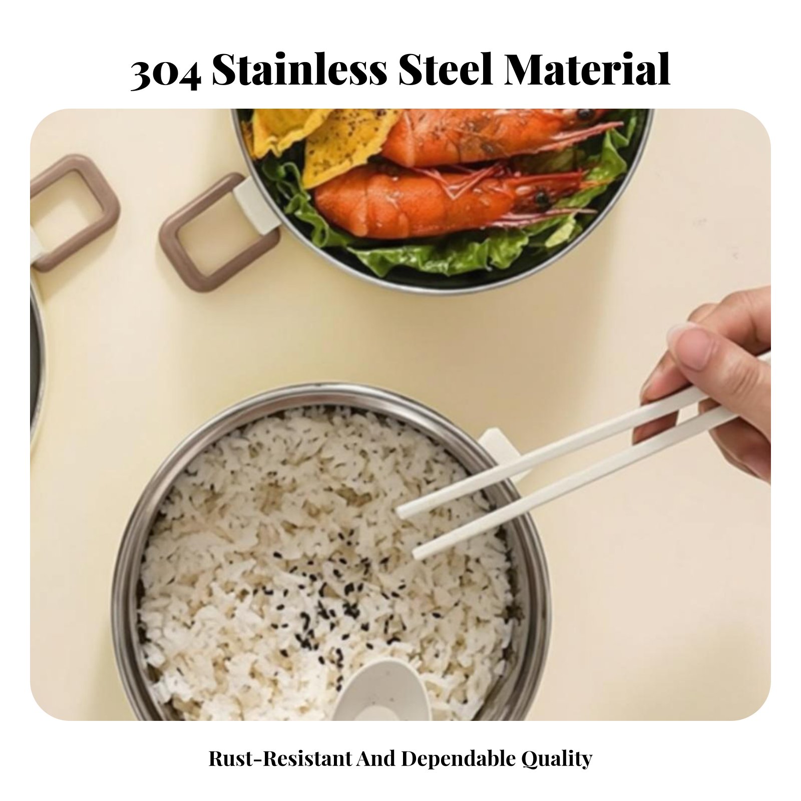 Ланч-бокс из нержавеющей стали – обзор и цена Stainless Bento Box