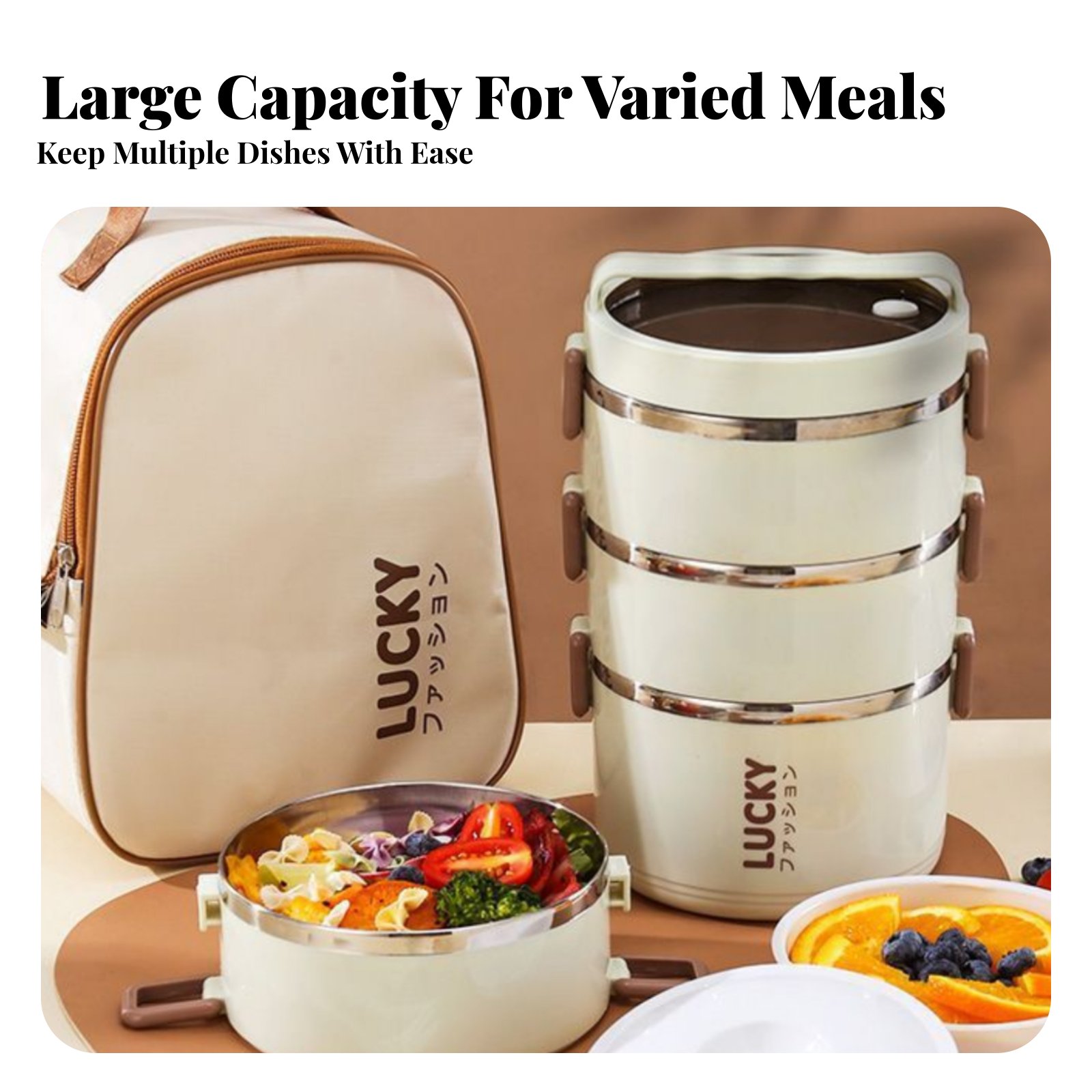 Ланч-бокс из нержавеющей стали – обзор и цена Stainless Bento Box