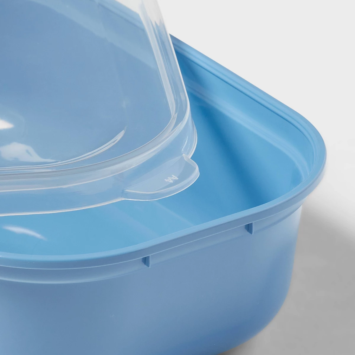 Новые синие пластиковые контей – обзор и цена Meal Prep Lunch Boxes