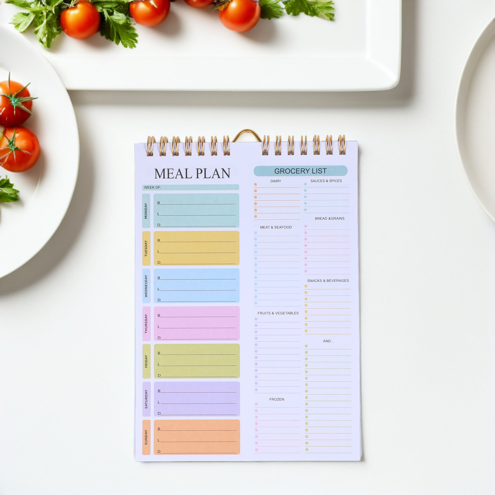 Еженедельный планировщик питан – обзор и цена Meal Prep Grocery List