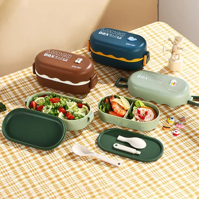 Ланч-бокс объемом 850 мл, двух – обзор и цена Meal Prep Lunch Boxes