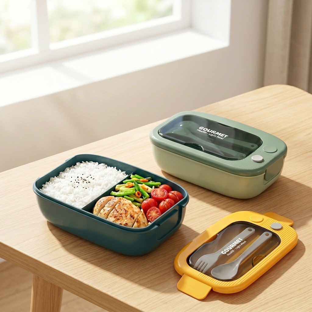 Пластиковый ланч-бокс для микр – обзор и цена Meal Prep Lunch Boxes