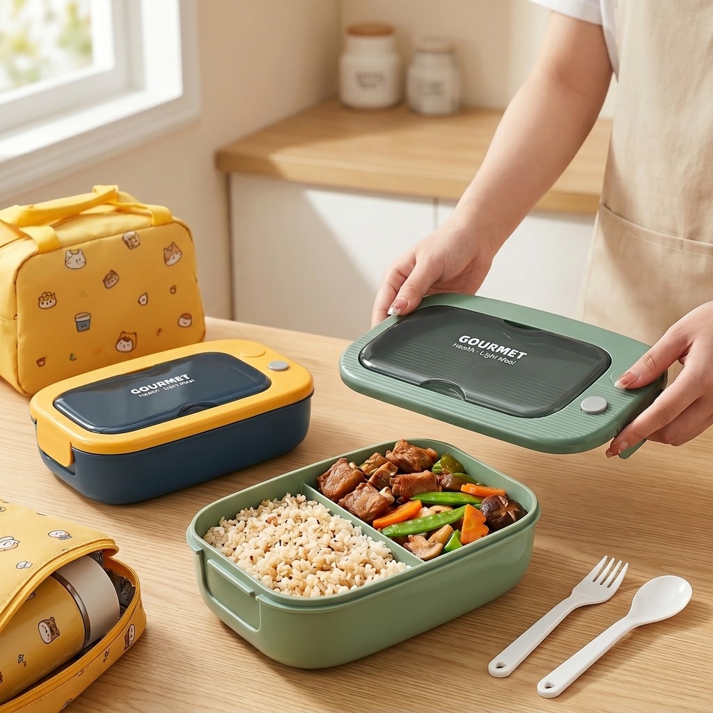 Пластиковый ланч-бокс для микр – обзор и цена Meal Prep Lunch Boxes