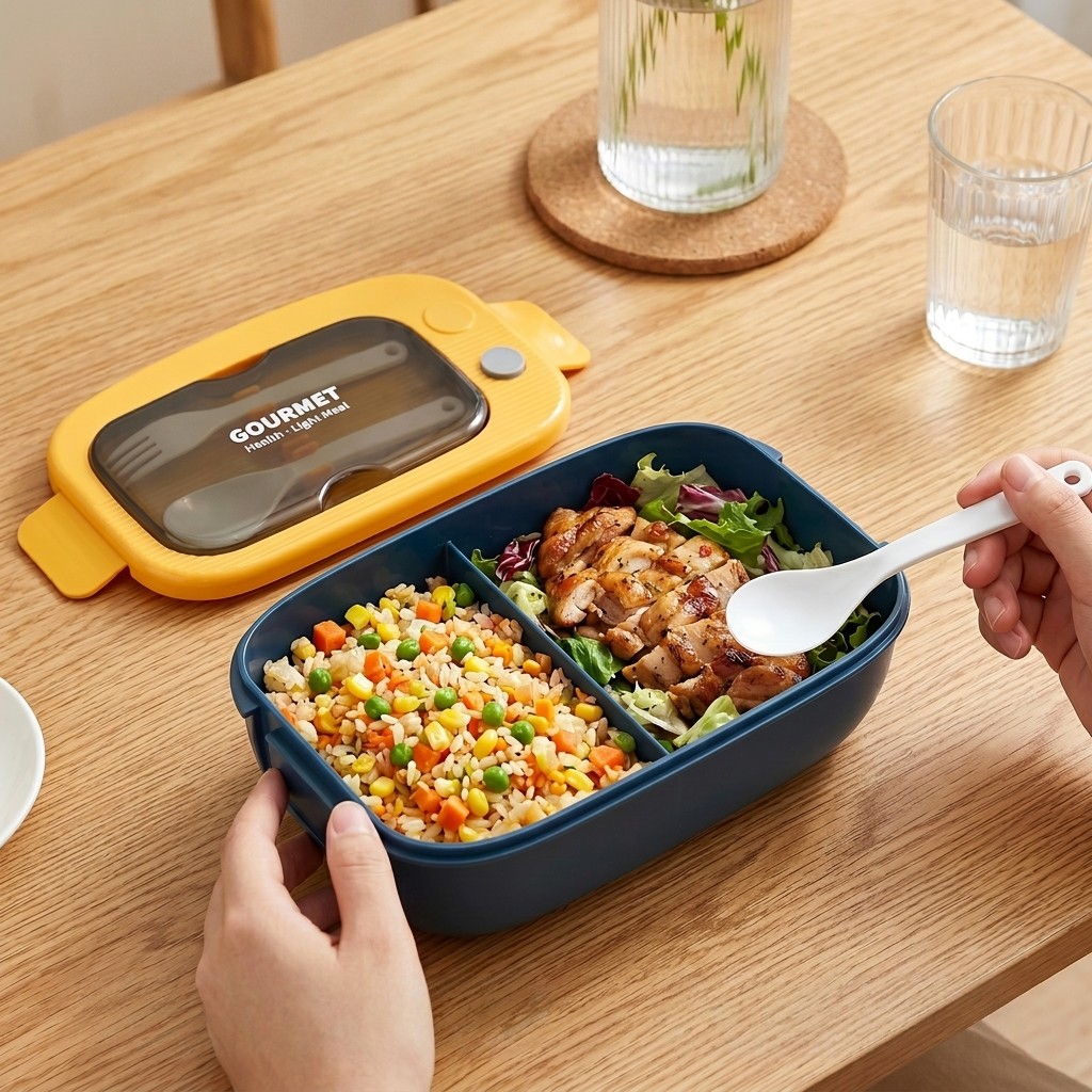 Пластиковый ланч-бокс для микр – обзор и цена Meal Prep Lunch Boxes