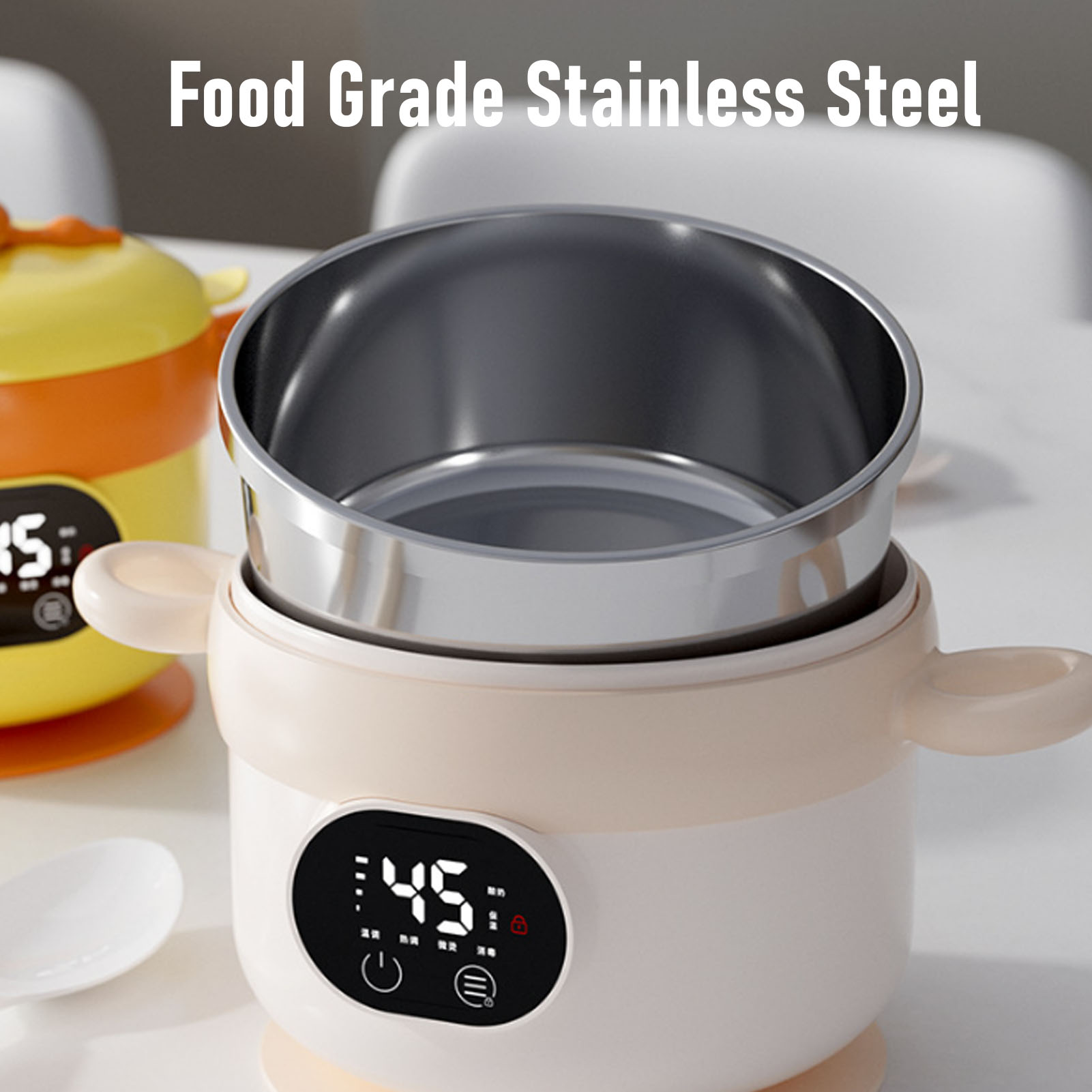 Электрическая термомиска для е – обзор и цена Stainless Bento Box