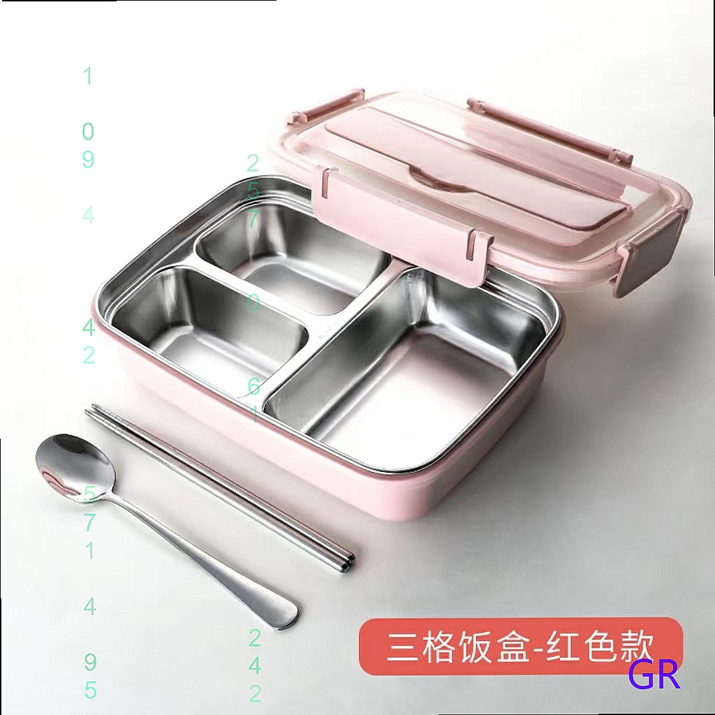 Портативный ланч-бокс для студ – обзор и цена Stainless Bento Box