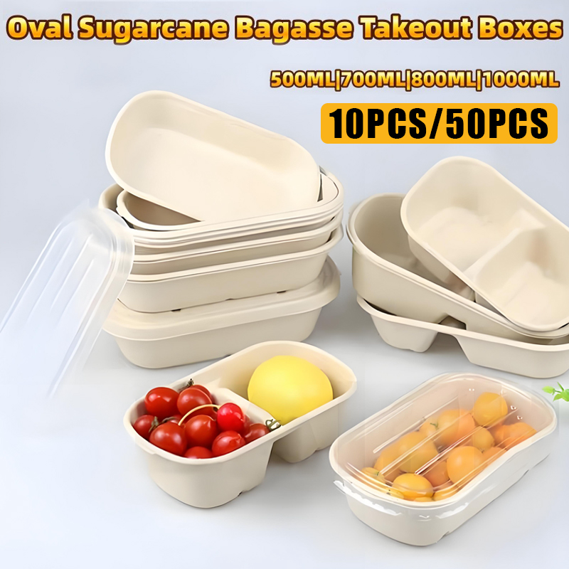 10/50 шт. одноразовые контейне – обзор и цена Salad Container Jar