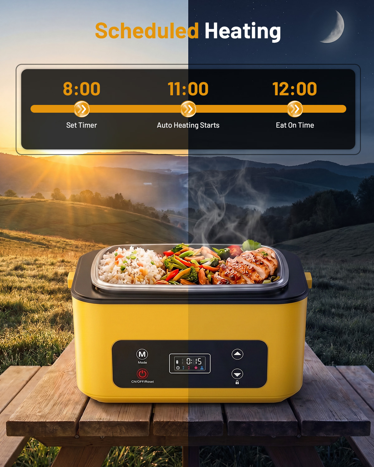 Портативный термоконтейнер для – обзор и цена Stainless Bento Box