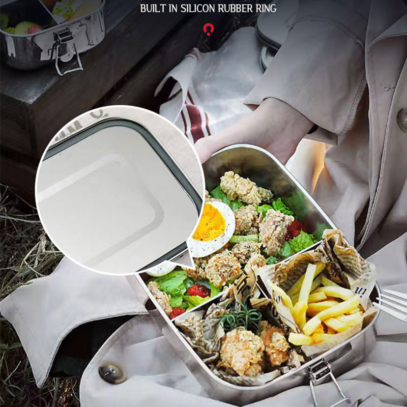 Квадратный ланч-бокс из нержав – обзор и цена Meal Prep Lunch Boxes