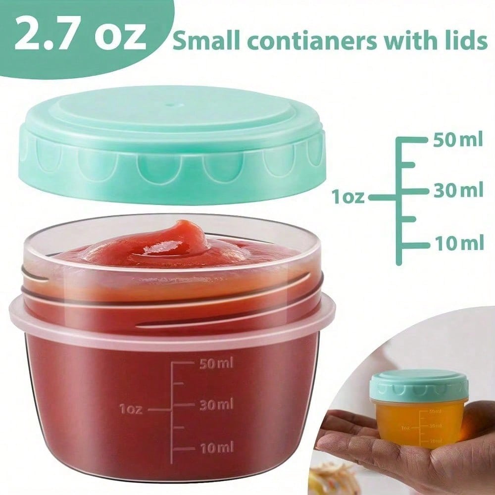 1-6 упаковок, 2,7 унции, конте – обзор и цена Salad Container Jar