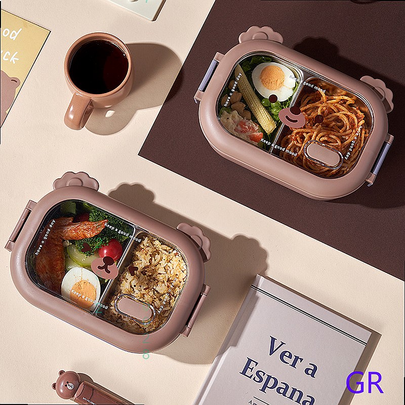 Милый термос-ланчбокс из нержа – обзор и цена Stainless Bento Box