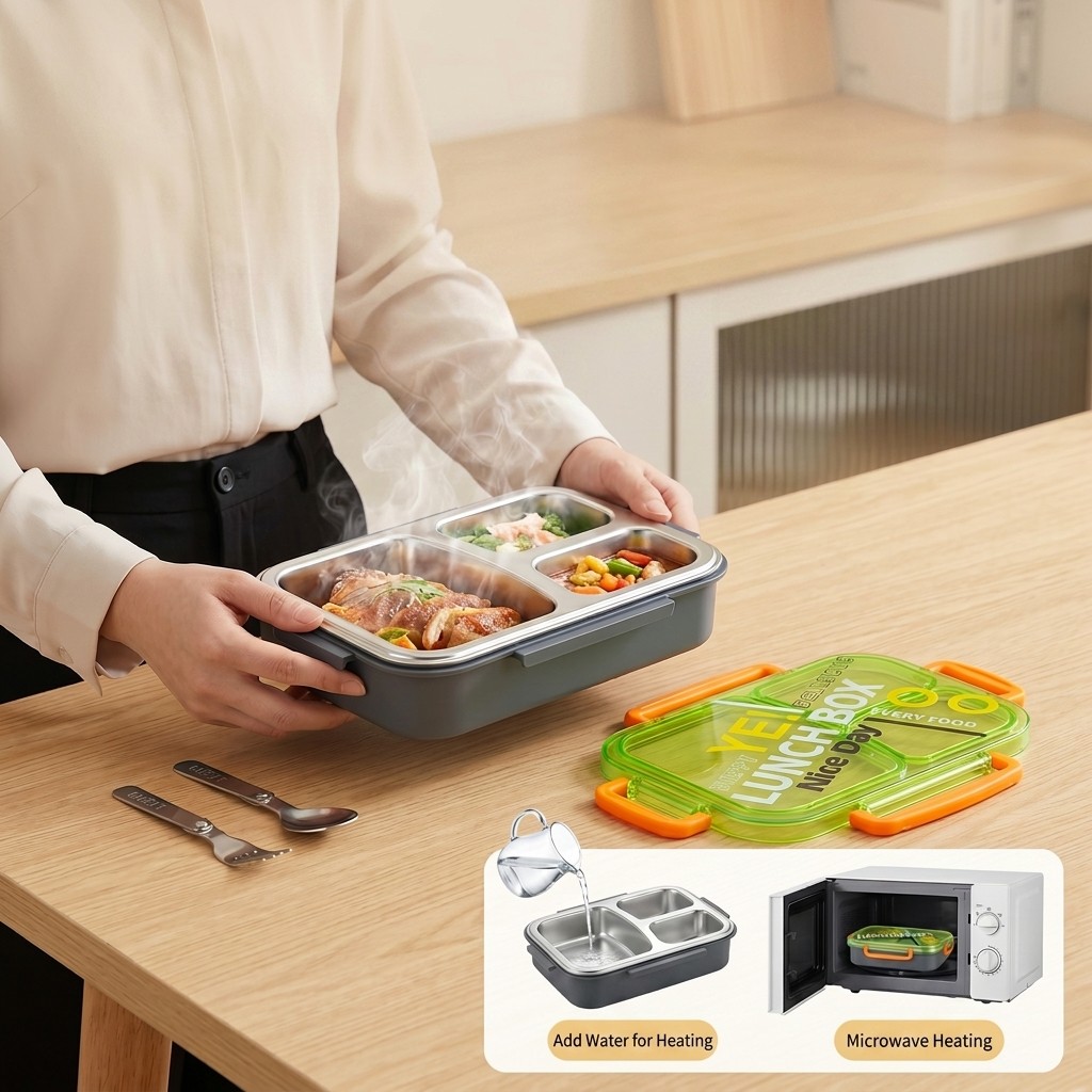 Ланч-бокс из нержавеющей стали – обзор и цена Meal Prep Lunch Boxes