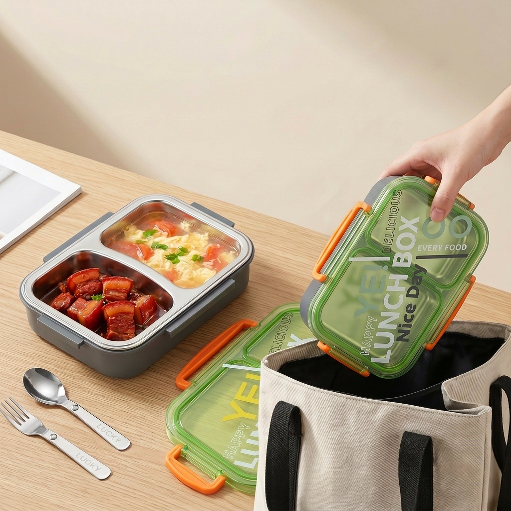 Ланч-бокс из нержавеющей стали – обзор и цена Meal Prep Lunch Boxes