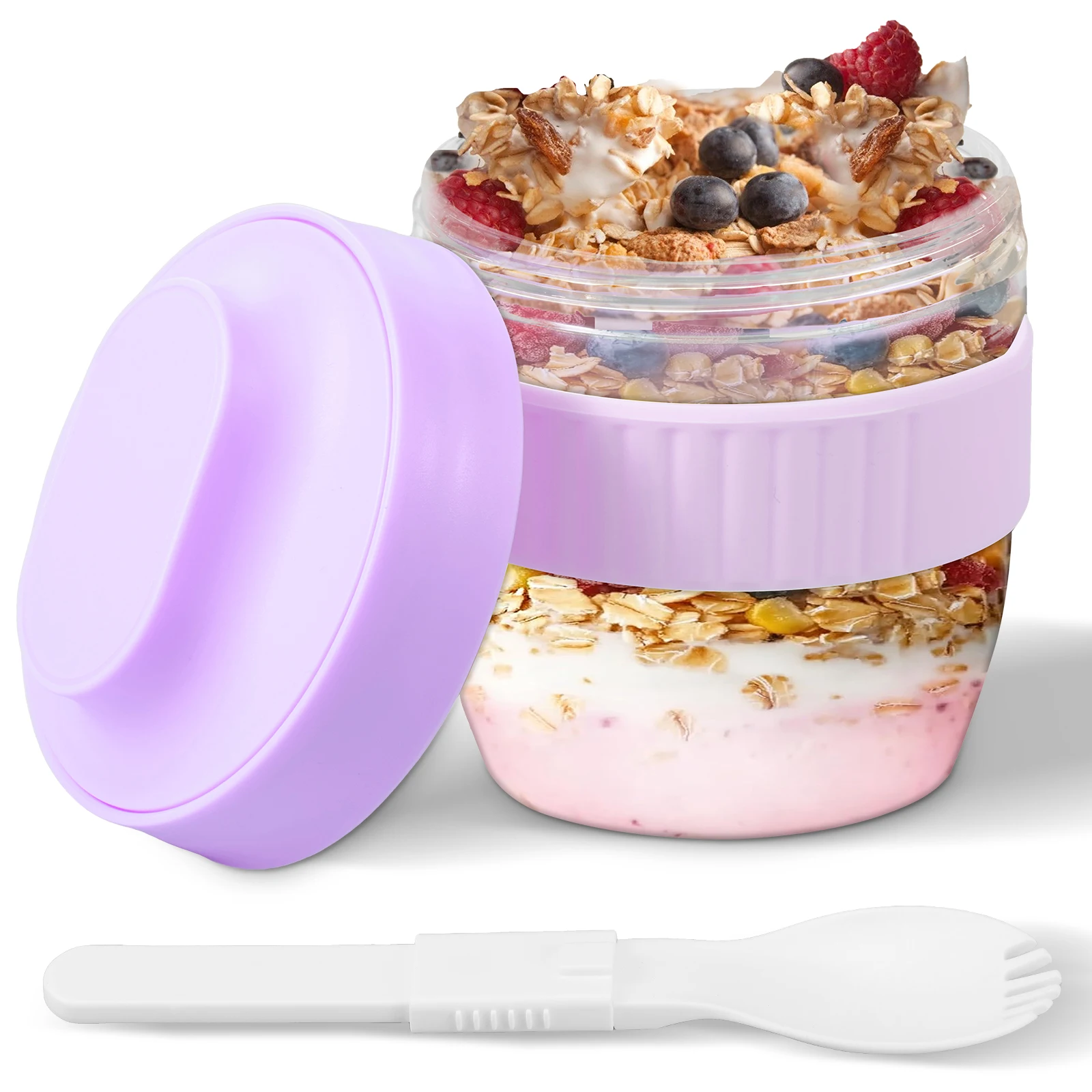 Двухслойный контейнер для овся – обзор и цена Meal Prep Oatmeal