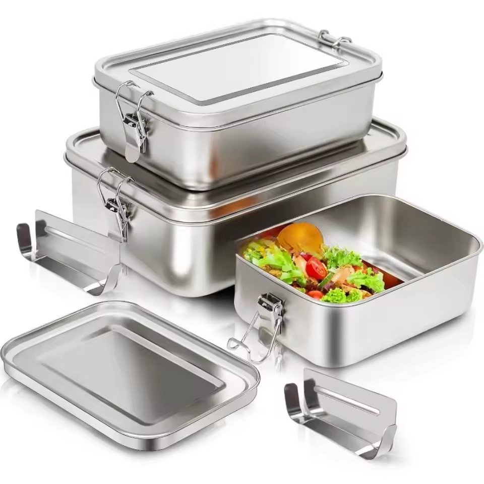 Прочный ланч-бокс из нержавеющ – обзор и цена Stainless Bento Box